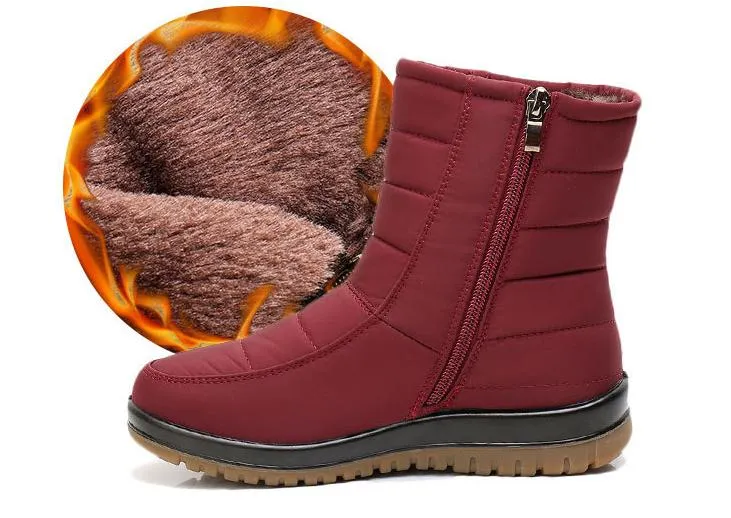 Comfort Warm Waterproof Snow Boots