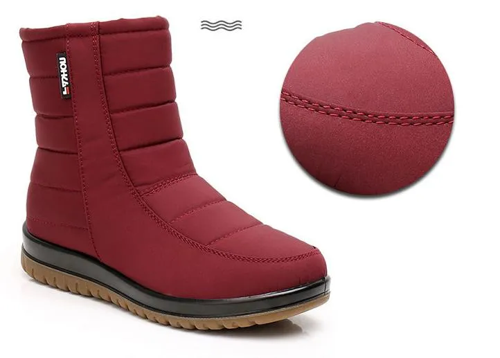 Comfort Warm Waterproof Snow Boots