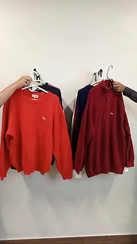 LACOSTE SWEATERS - 13 PCS