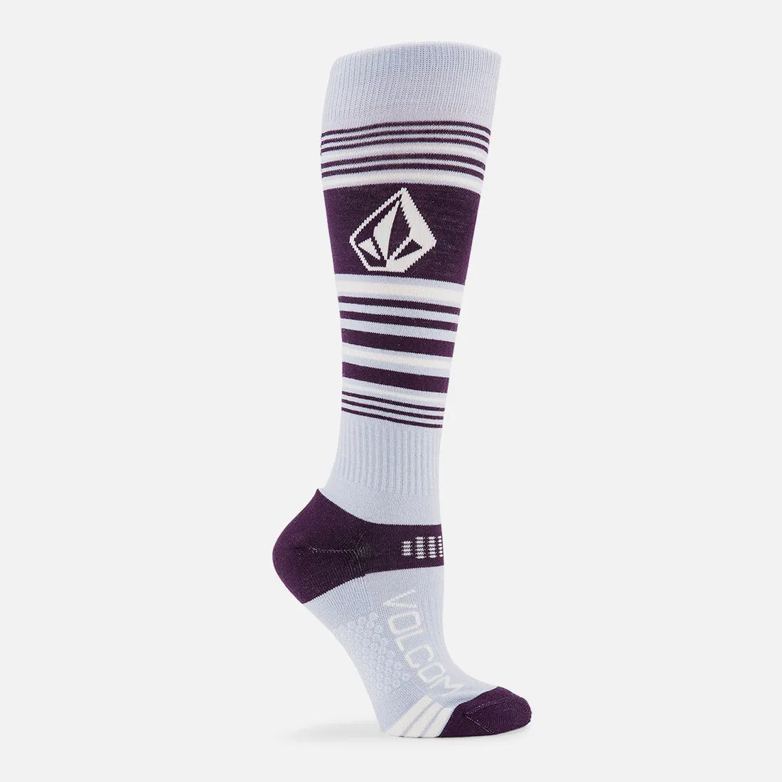 VOLCOM Women's Tundra Tech Sock - Lilac Ash