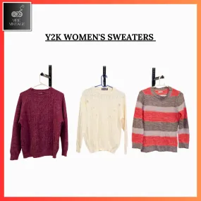 Y2K WOMEN'S SWEATERS - 10 PCS